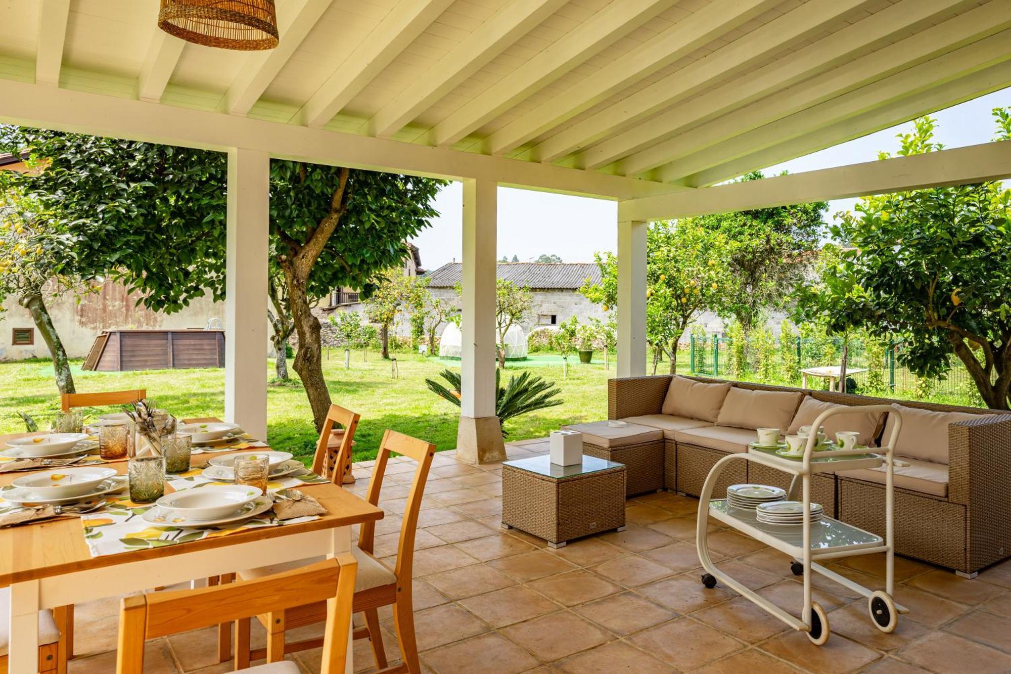 Villa La Casuca Del Musico Novales Esterno foto