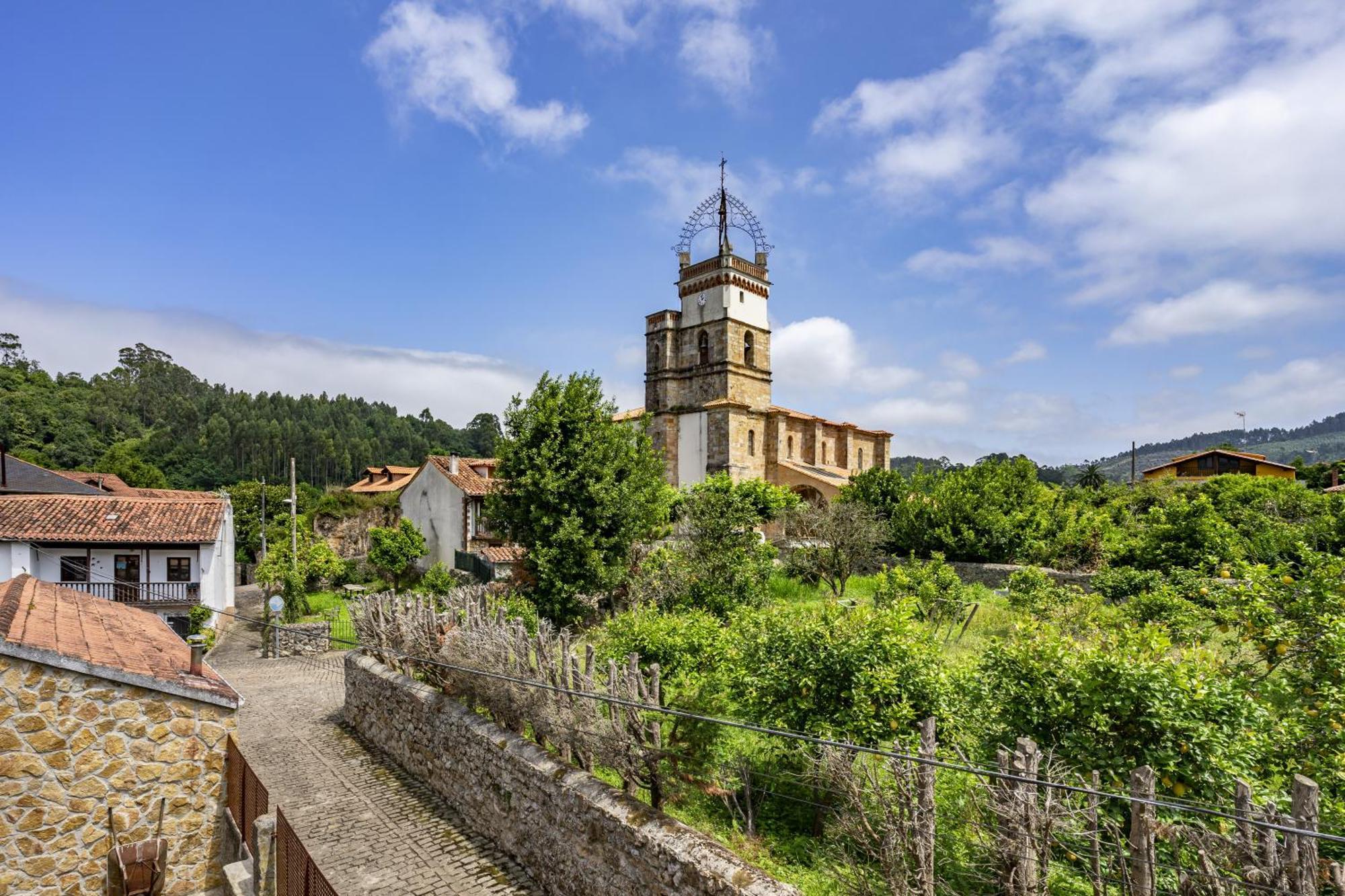 Villa La Casuca Del Musico Novales Esterno foto